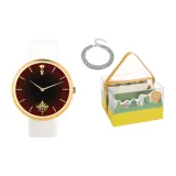 Юный Ultra Light Quartz Watch, Ограниченный комплект с подарочной коробкой и браслетом