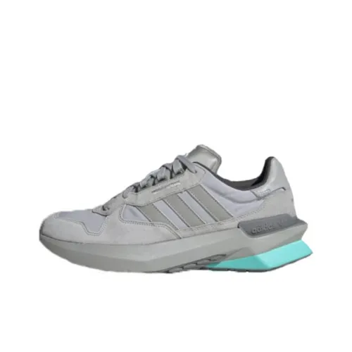 Adidas Originals Treziod Slip Resistant Abrasion Resistant Низкие Беговые Кроссовки Унисекс Серые