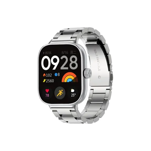 FZRT Ремешок Xiaomi Красный Бежевый Совместимость Нержавеющая Сталь Материал