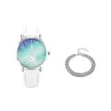 Серебряный, как устойчивость бамбука, кварцевые часы