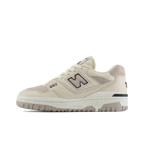 New Balance NB 550 Скейтборд Кроссовки Низкие Топ Экрю Женские