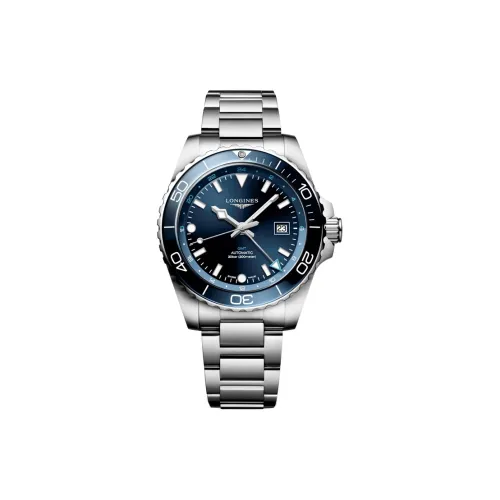 Longines Автоматический Механический Механизм Мужские Часы 43 мм Синий