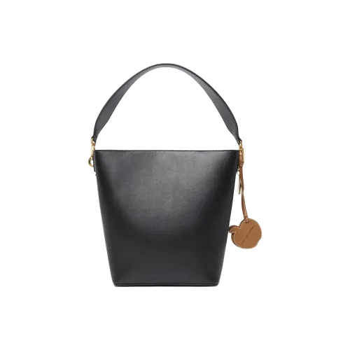 Stella McCartney Frayme UPPEAL™ Ведрообразная сумка Сумка через плечо Сумка для женщин Черная