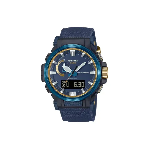 CASIO 50th Anniversary Commemoration Limited Edition Солнечный кварцевый механизм часы с ремешком из холста унисекс синий циферблат