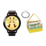 Часы LED "Бог Апокалипсиса и Карнавального Трона", ограниченная серия, браслет, коробка