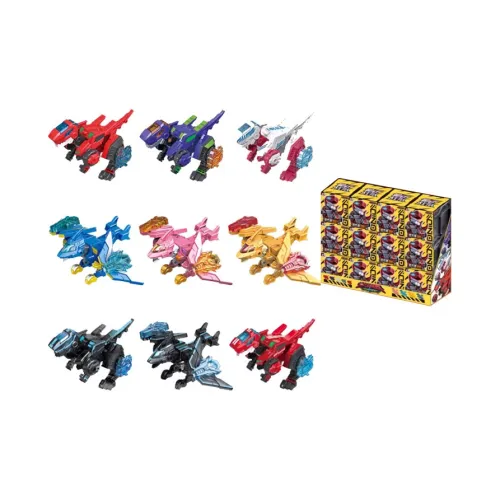 AULDEY Quantum BATTLE Динозавр Коробка Слепые коробки Один Mystery Коробка Целая коробка 12 шт