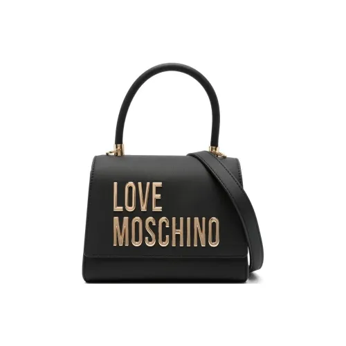 LOVE MOSCHINO Сумка через плечо из телячьей кожи сумка для женщин черная