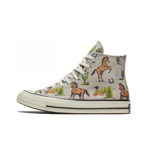 Converse 1970s High Top Shoes Unisex Gray Конверс 1970s Высокие Кеды Унисекс Серый