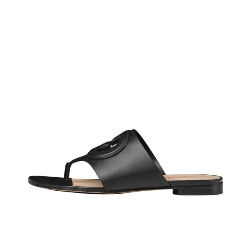 GUCCI Interlocking Шлепанцы Женские Черные