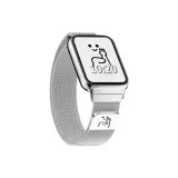 Лазерная гравировка Миланский ремешок - Серебряный