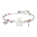 Карнавал Вечеринка Маленький Призрак Браслет Белый