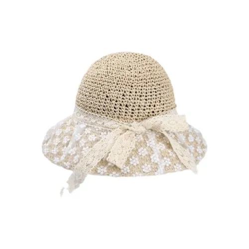 MITHAOL KUSC Соломенная плетеная шляпа-ведро Женская