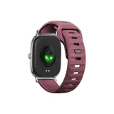 Официальный кремниевый ремешок - бордовый фиолетовый