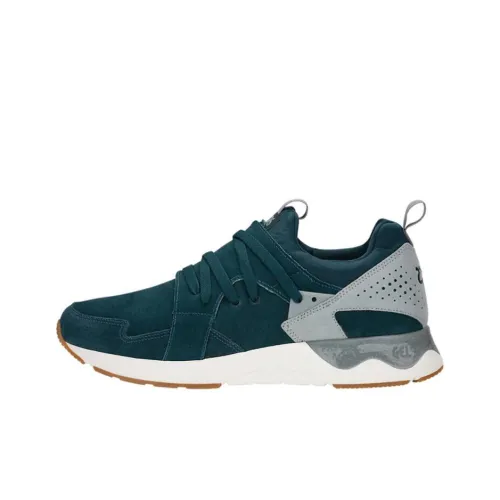 Asics Gel Lyte 5 Low Топ Беговые кроссовки Мужские Темно-зеленый Серый