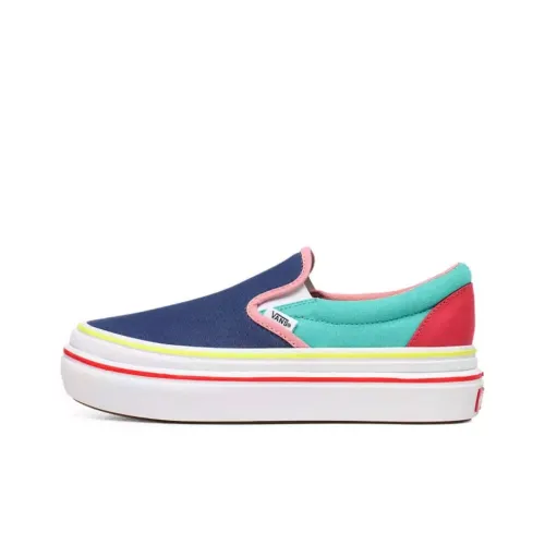 Vans Slip On Series Скейтборд Кроссовки Низкие Женские