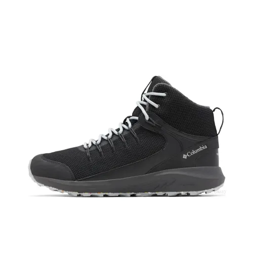 Columbia совместный бренд Trailstorm Slip-Resistant Abrasion-Resistant High Top Походная обувь Мужская Черная