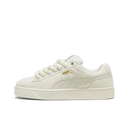 PUMA Suede XL Скейтборд Кроссовки Низкие Экрю Женские