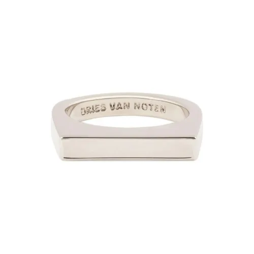 DRIES VAN NOTEN Латунь Кольца Мужские Серебряные