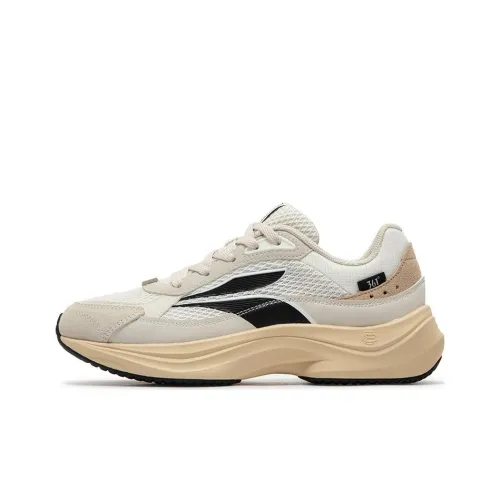 361° Устойчивый к истиранию низкий топ Casual Женский Бежевый Черный