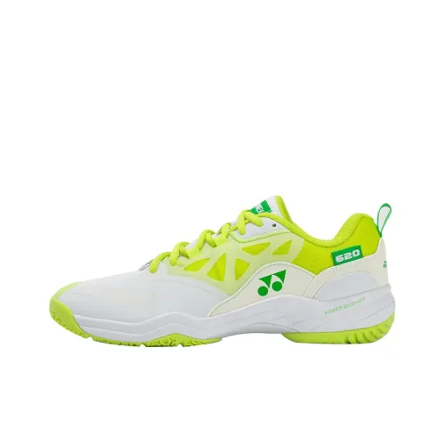 YONEX Бадминтонная обувь Низкий топ Белый Лайм Унисекс