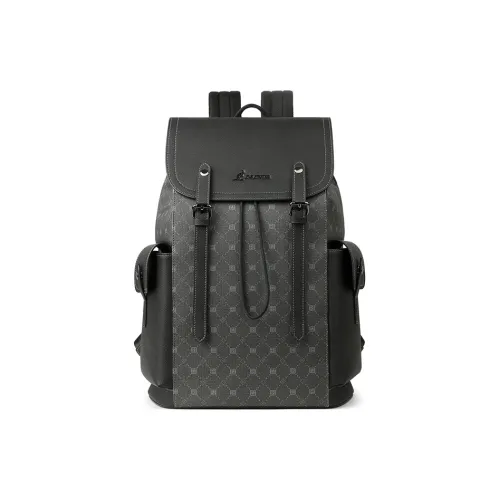 L'ALPINA PVC Поливинилхлорид Рюкзак Стандартный Мужской Черный