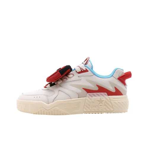 STARTER Vol Series Красный And Белый Street Fighter Обувь Низкий Топ Кроссовки для Скейтбординга Женские Бежевый
