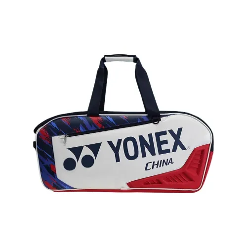 YONEX Artificial Leather Спортивный Холдалл Bag Standard Unisex White Red