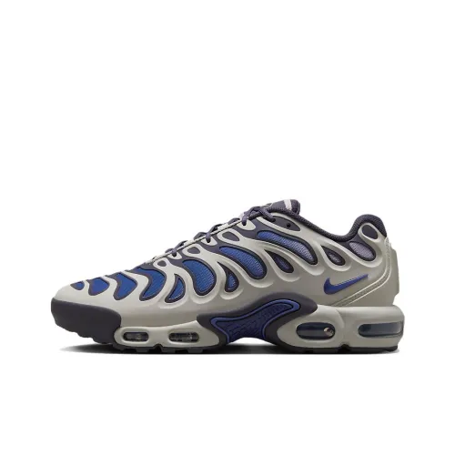 Nike Air Max Plus Casual Low Top Silver Purple Men's