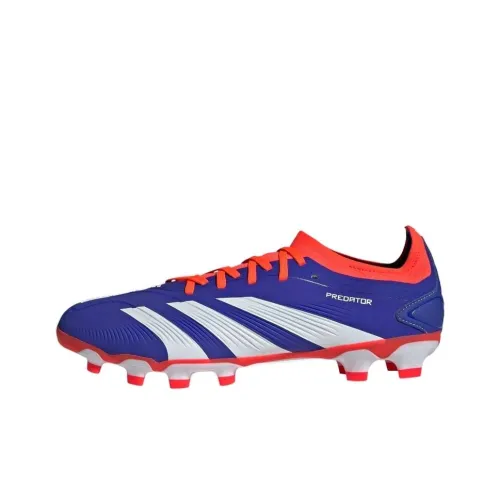 Adidas PREDATOR PRO Футбольные бутсы MID Топ Синий Белый Оранжевый Мужской
