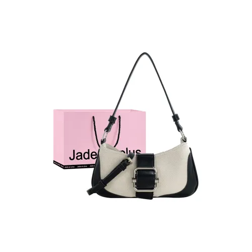 Jade En Plus ПУ (полиуретан) Багетная сумка Сумки через плечо Сумка через плечо Стандартная Женская Черная Синяя