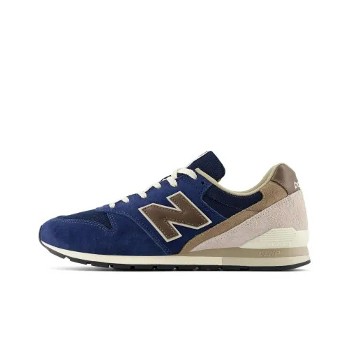 New Balance NB 996 Low Топ Повседневные Беговые Кроссовки Мужские Темно-синий Коричневый