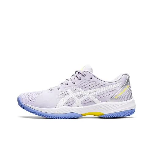 Asics Solution Swift FF Clay Low Top Теннисные Кроссовки Женские Фиолетовые Белые
