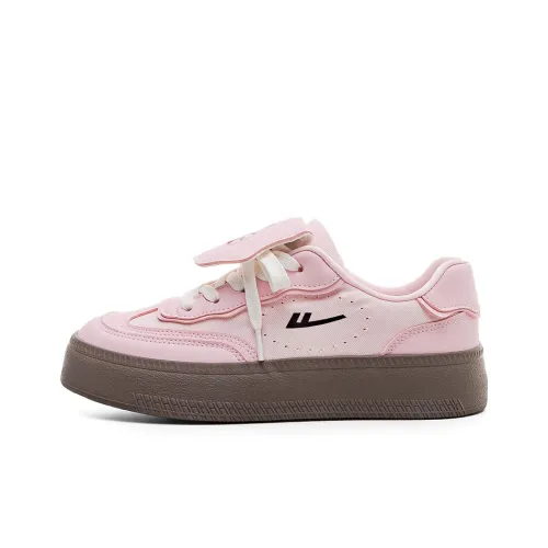 Warrior Low Top Canvas Shoes Pink Women's