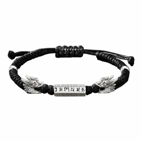 MUYAN Сплав Двойной Дракон Guard Браслет Мужской