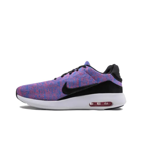 Nike Air Max Modern Flyknit Амортизация Износостойкий Низкий Топ Casual Унисекс Фиолетовый