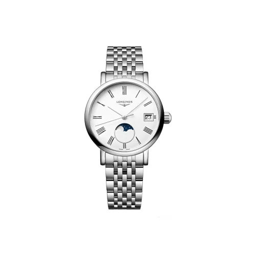 Longines Quartz Movement Женские Watchmaking Tradition Collection Часы 30MM Белые