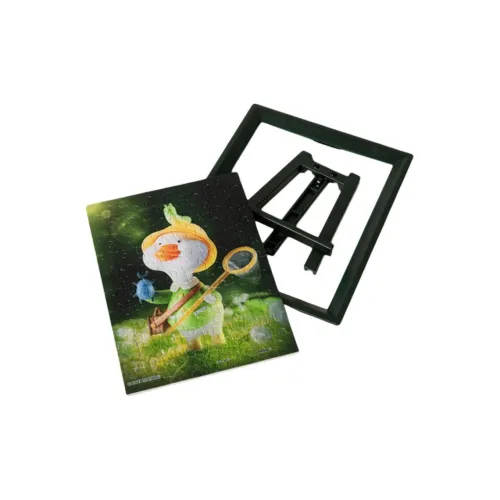 3D JP Say Нет To Slacking Off Утка Коллекция Слепые коробки Один Mystery Коробка Целая коробка 8 шт