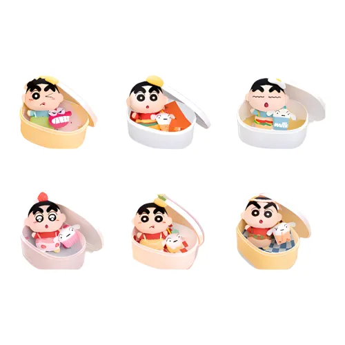 TOP TOY Карандаш SHIN Chan Персонажи YUMMY Коробка Afternoon Tea Время Слепые коробки Один Mystery Коробка Целая коробка 6 шт
