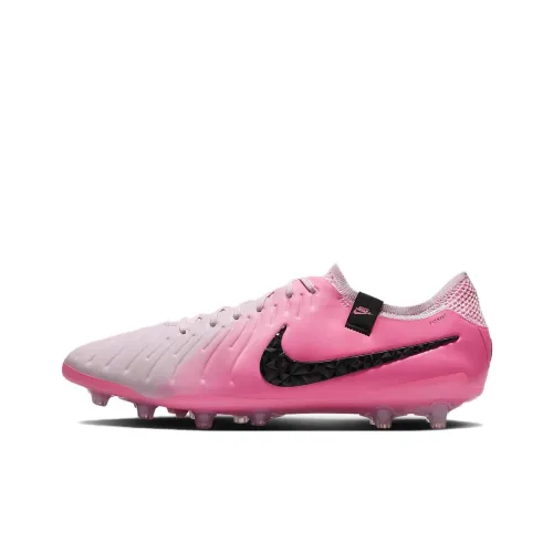 Nike Legend 10 Elite AG Pro AG Artificial Grass Artificial Thorns Футбольные бутсы Мужские Розовый Черный
