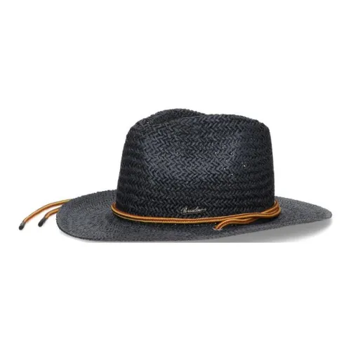 Borsalino Бумага Цилиндры Мужской Черный