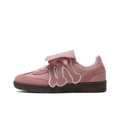 Q And Немецкие армейские кроссовки Low Top Туманный дождь Розовый Унисекс