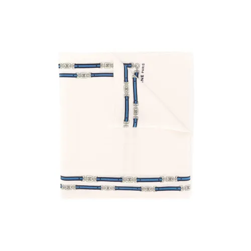 CELINE Шелковые шарфы Женские Белый