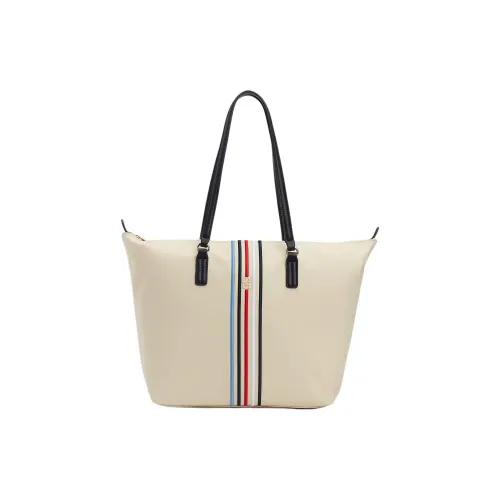 Tommy Hilfiger Нейлон Тоут Сумка Сумка для покупок Сумка Сумка через плечо Маленькая Женская Печатная Ткань