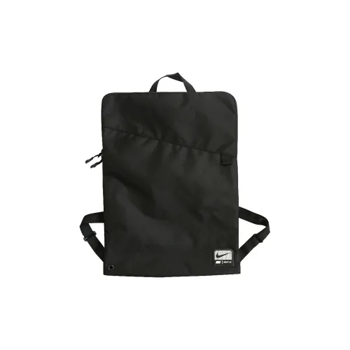 Nike Ткань Рюкзак Стандартный Унисекс Черный