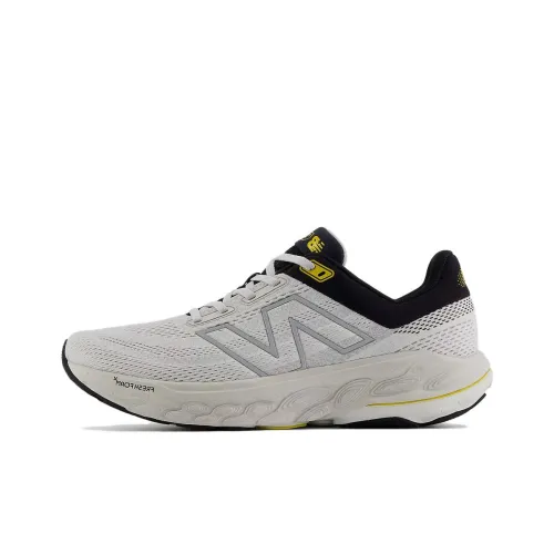 New Balance Fresh Foam X 860v14 Амортизация Износостойкий Низкий Топ Беговые кроссовки Мужские Серый Черный