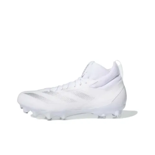 Adidas AG Искусственная трава Шокабойеры Противоскользящие Футбольные бутсы Унисекс Белый
