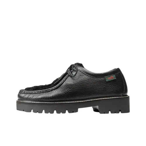 G.H. Bass Co. Wallace Shearling Moc Casual Shoes 3,5cm Women's Black G.H. Bass Co. Wallace Овчина Moc Повседневная обувь 3,5 см Женская Черная