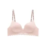 Розовая кожаная