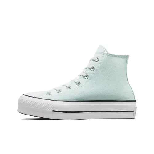 Converse Chuck Taylor All Star Износостойкие Дышащие Высокие Кеды Унисекс Зеленые