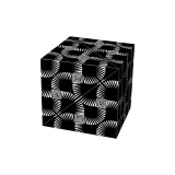 MF8853-3D Кубик Рубика - Геометрический Черный Магнитная Версия